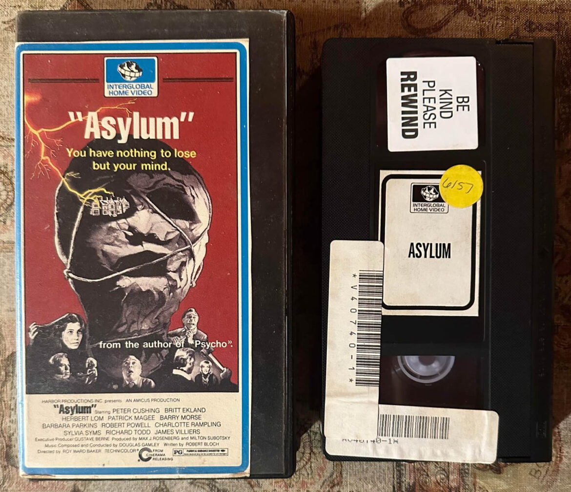 Asylum VHS tape