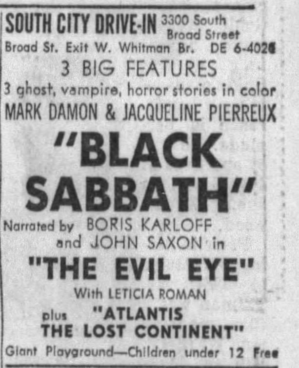 From The Philadelphia Inquirer, Monday June 8, 1964.