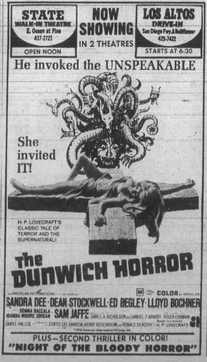 Another newspaper ad from the Independent, Wednesday January 21, 1970.