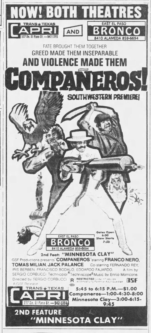 From: The El Paso Times, Saturday, April 29, 1972.
