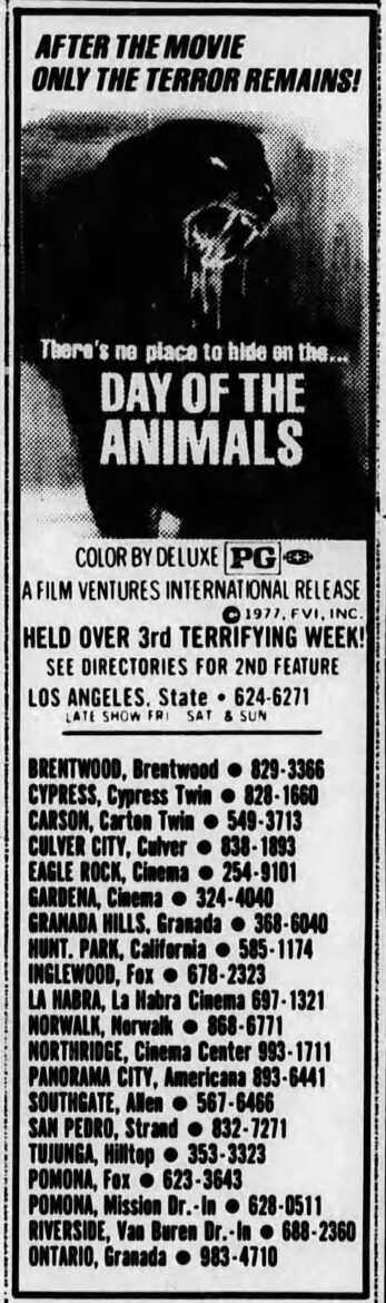 From The Los Angeles Times, Sunday, June 12, 1977.