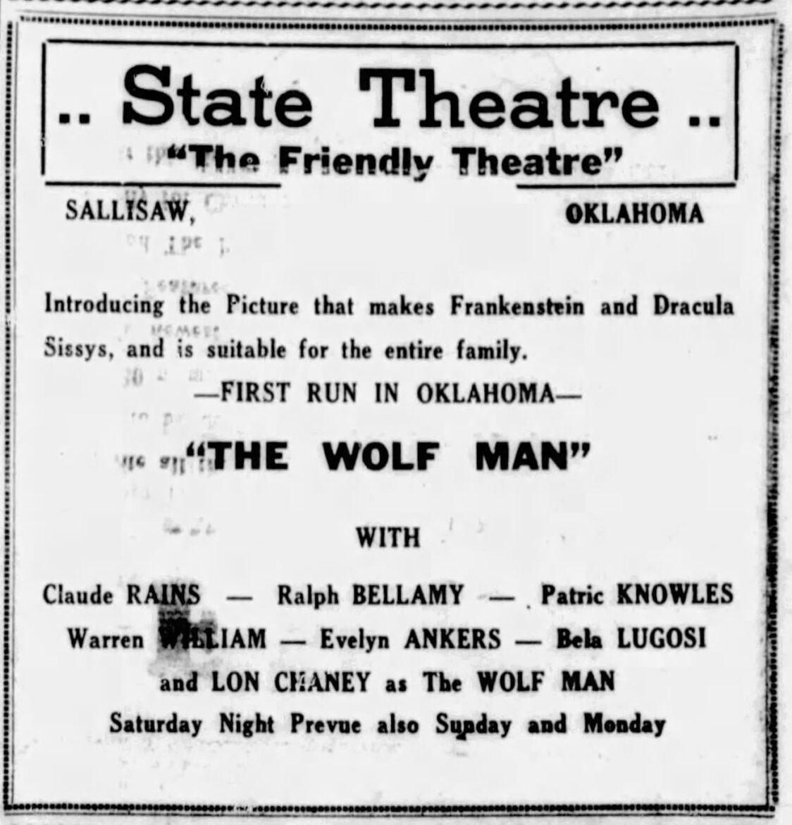 From the Sequoyah County Times, Friday, December 26, 1941.
