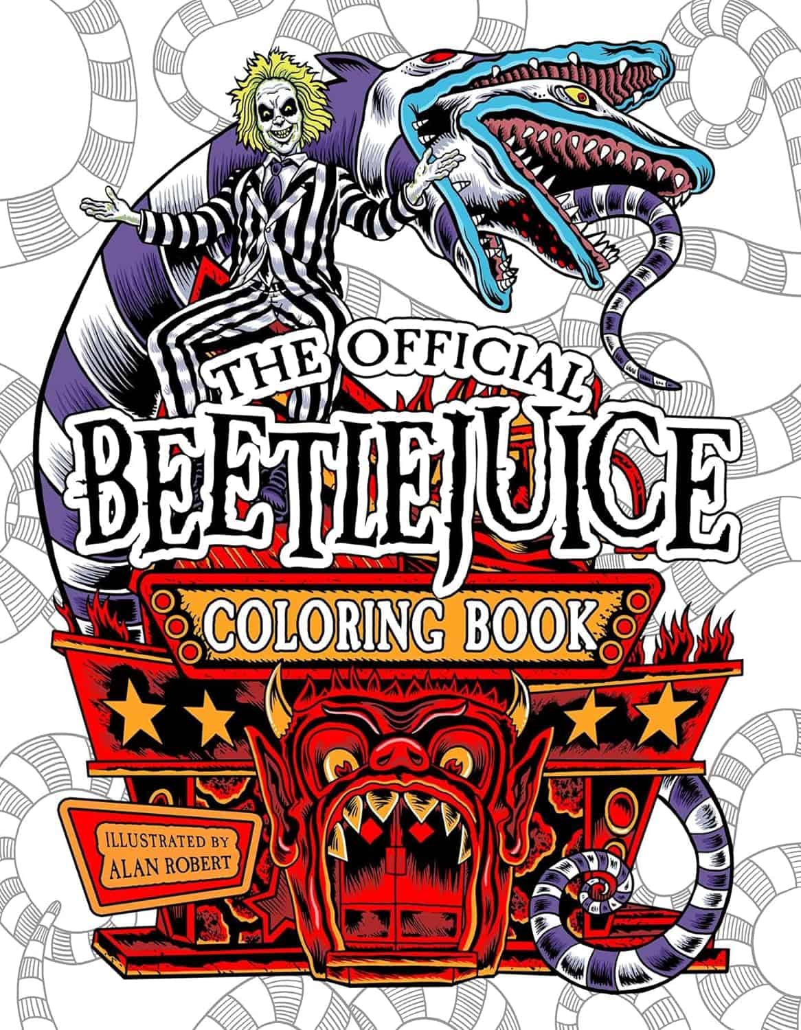 Beetlejuice: The Official Coloring Book coming in September