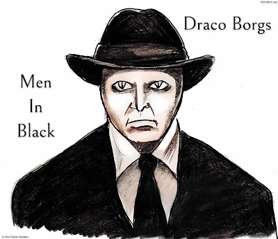 The Draco-Borgs Men in Black - Cybernetic Enforcers of Government Secrets