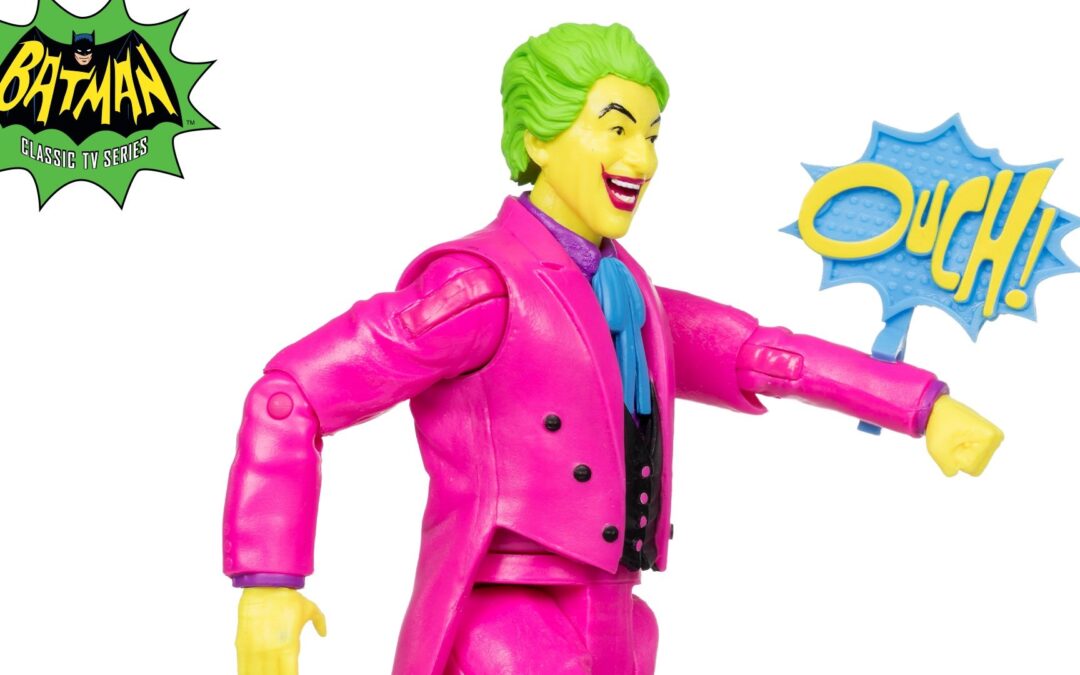 McFarlane Toys Reveals BATMAN 66 Black Light Joker Action Figure