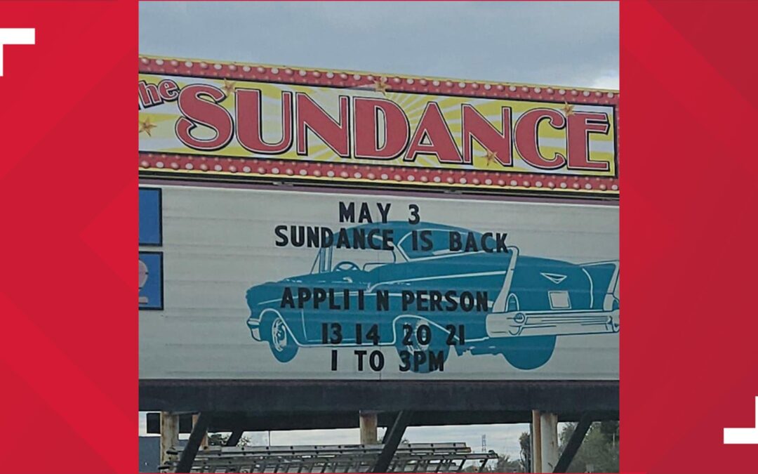Sundance Drive-In reopening in Oregon after showing last movie in 2022
